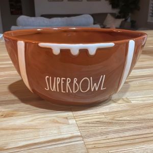 Rae Dunn Football Bowl